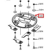 Диск ножевой для газонокосилок ZimAni LC548V LC553V LC348V LC353V