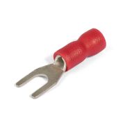 Наконечник кабельный вилочный изолированный НВИ 1.5–4 серия ПРОФИ с ПВХ манжетой