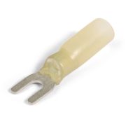 Наконечник кабельный вилочный изолированный НВИ-Т 6.0–4 серия ПРОФИ с термоусаживаемой манжетой
