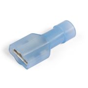 Разъем плоский полностью изолированный «мама» РПИ-М(н) 2.5–(6.3) серия ПРОФИ в нейлоновом корпусе