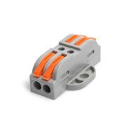 Клемма проходная СМК 223-2412 с монтажной площадкой