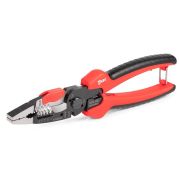 Мультитул-пассатижи 215 мм серия ПРОФИ с функцией опрессовки, снятия изоляции и резки