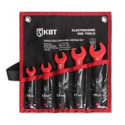 Набор диэлектрических однорожковых ключей НИИ-06 серия ПРОФИ для работ под напряжением до 1000 В, стандарт VDE