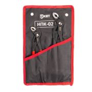 Набор переставных клещей НПК-02 серия ПРАКТИК с кнопочной самофиксацией