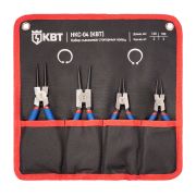 Набор съемников стопорных колец НКС-04 серия МАСТЕР для наружных и внутренних стопорных колец 140/180 мм