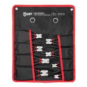 Набор съемников стопорных колец НКС-08 серия МАСТЕР для наружных и внутренних стопорных колец 140/180/230 мм