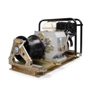 Лебедка тяговая автономная ЛТА-3 серия ПРОФИ с бензиновым приводом