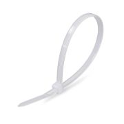 Стяжка нейлоновая КСС «MULTILOCK» 4х200 (бел) (100шт) с трехпозиционным замком