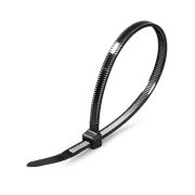 Стяжка нейлоновая КСС «MULTILOCK» 8х400 (черн) (100шт) с трехпозиционным замком